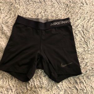 Small Nike compression spandex shorts